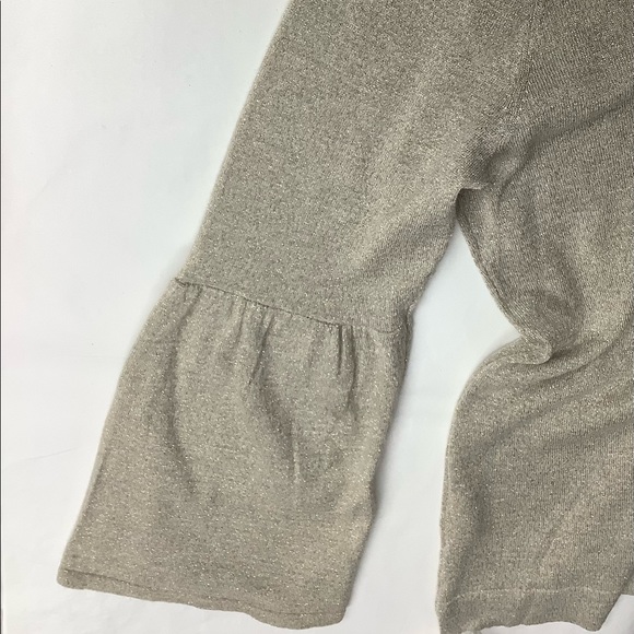 Calvin Klein Gold Metallic Top Size XL - Picture 6 of 7